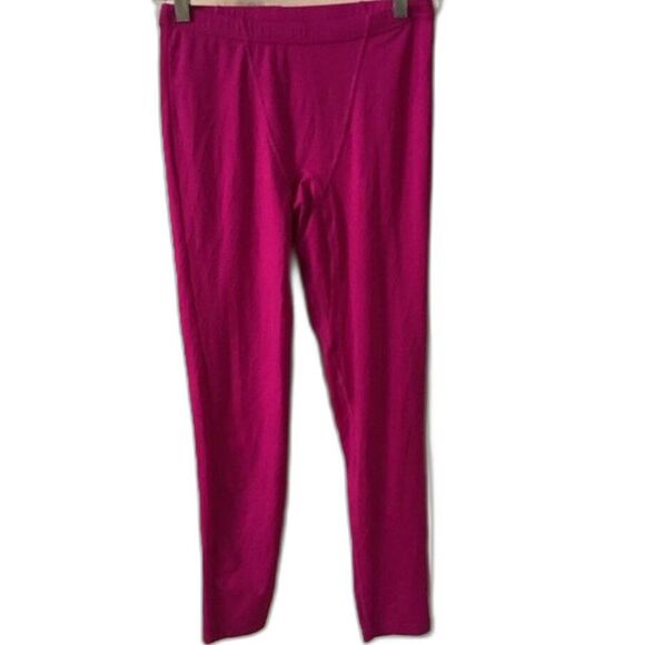 COLUMBIA YOUTH LARGE 14 16 FUCHSIA OMNI HEAT MIDWEIGHT BASELAYER TIGHTS - Picture 1 of 8